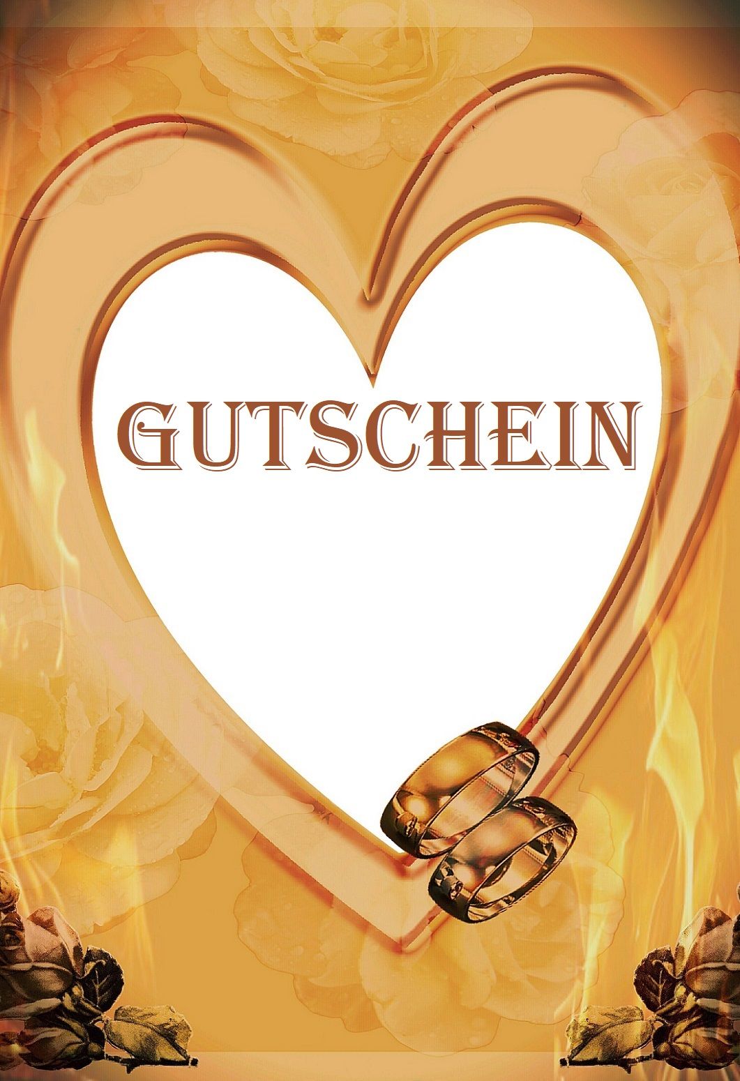 Gutschein Vorlagen Hochzeit Kostenlos Ausdrucken