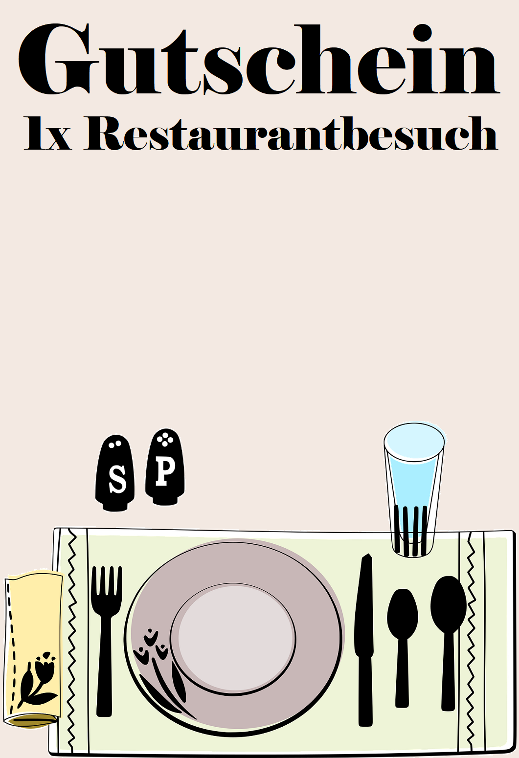 Restaurant Gutscheine Ausdrucken 2019