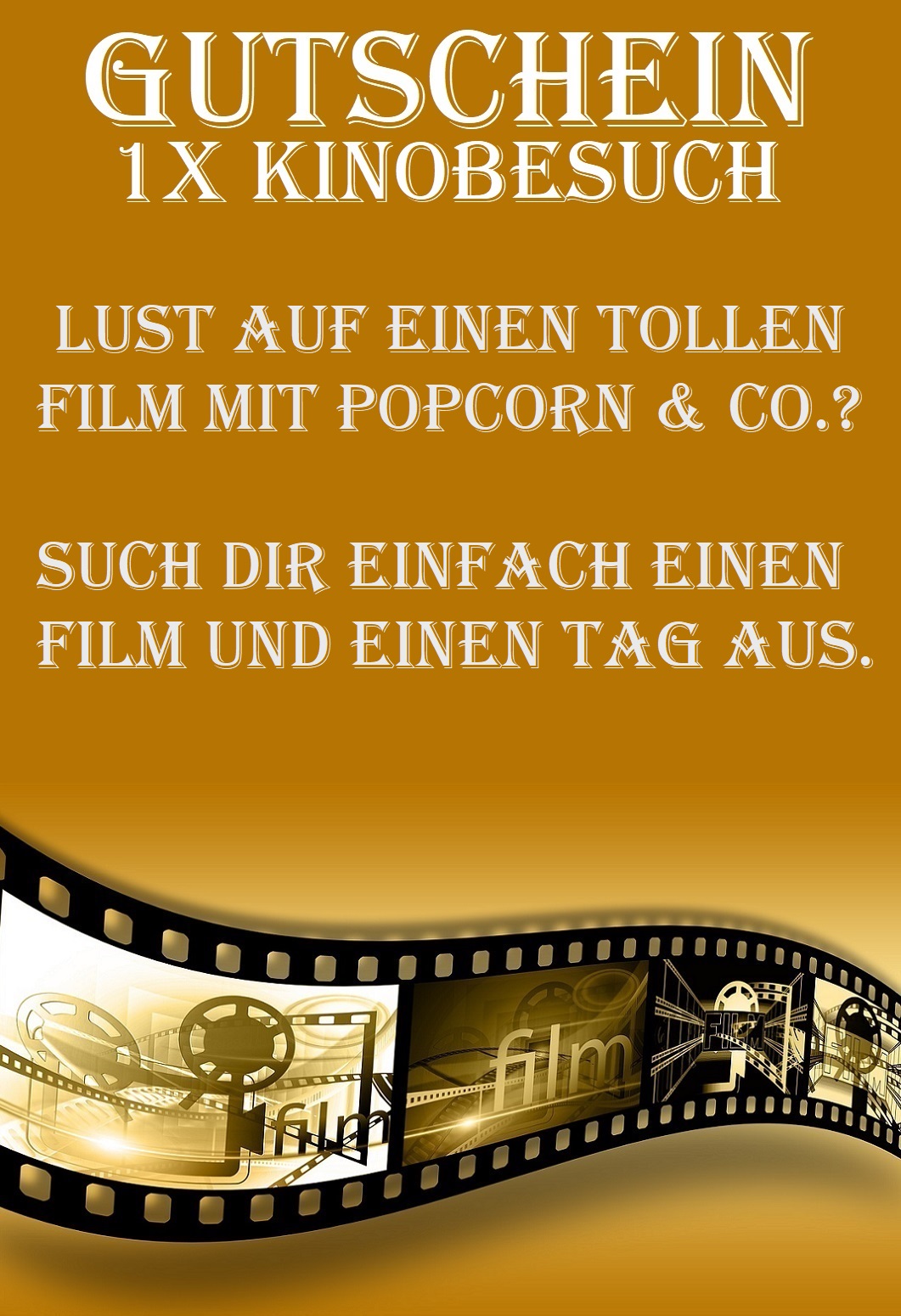 Gutschein Vorlage Ausdrucken Kino