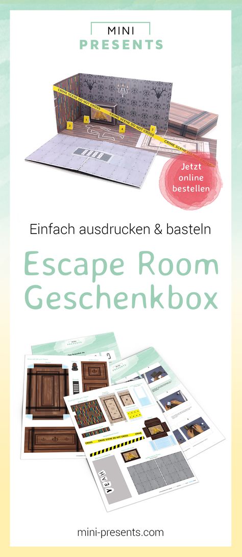 Gutschein Escape Room Ausdrucken