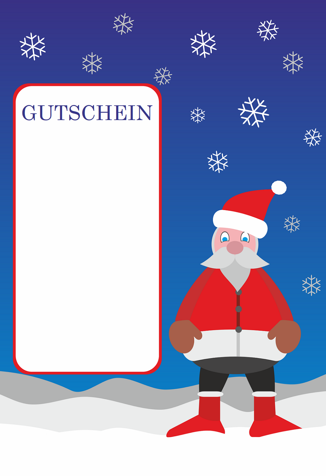 Gutschein Weihnachten Ausdrucken Kostenlos